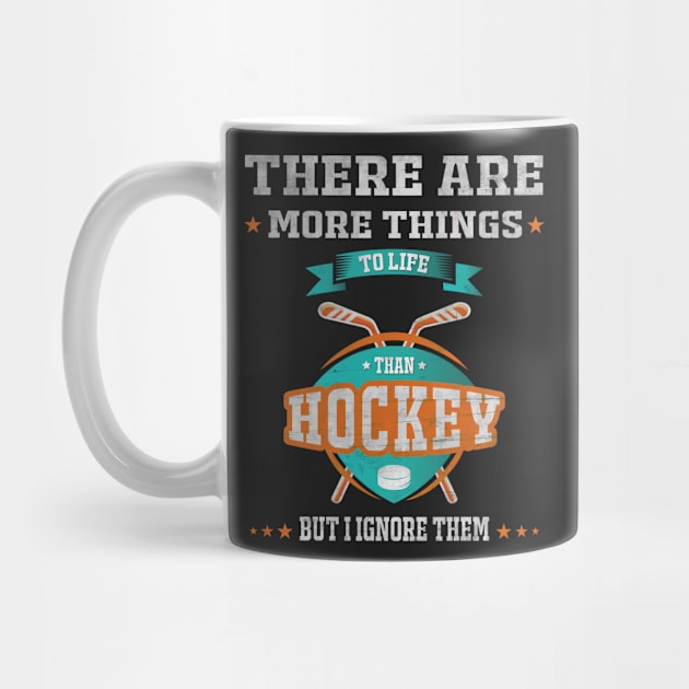 HOCKEY FUNNY SHIRT GIFT by missalona